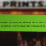 Seguro de salud de viaje: atención médica en el extranjero, prevención de riesgos, asistencia inmediata