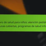 Seguro de salud para deportistas: cobertura de lesiones, atención especializada, programas de prevención